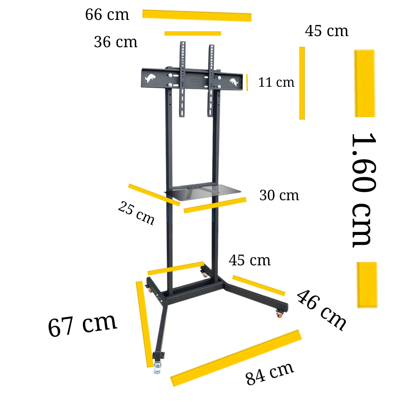 SOPORTE PEDESTAL 36" 80" - Imagen 4