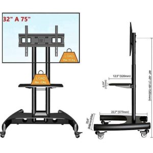 PEDESTAL 32" 75" NB