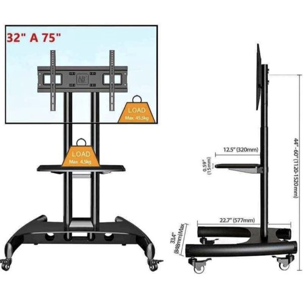 PEDESTAL 32" 75" NB