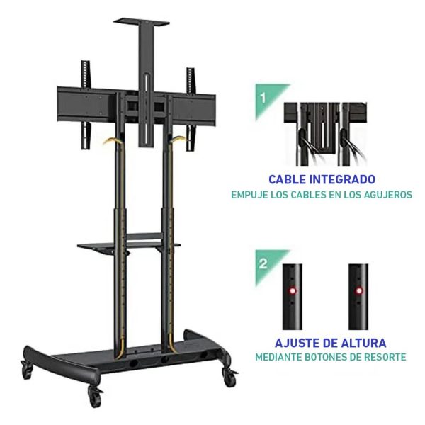 SOPORTE DE PEDESTAL 55" 90" - Imagen 3