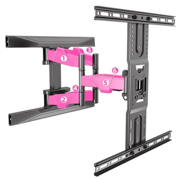 RACK PARA TV MOVIL 40" 80" - Imagen 2