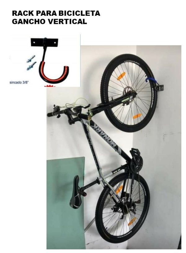 RACK DE BICICLETA GANCHO