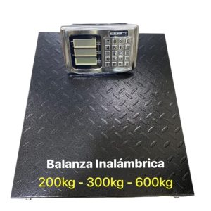 BALANZA 300 KG INALAMBRICA EXELTOR