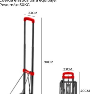 COCHE PLEGABLE 50 KG