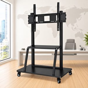 PEDESTAL PARA TV O PANTALLA INTERACTIVAS 55 A 100 VESA 900X600