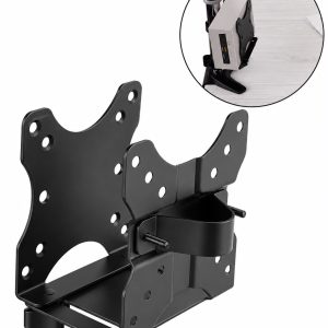 SOPORTE UNIVERSAL AJUSTABLE PARA MINI CPU CON MONTAJE VESA O BAJO ESCRITORIO – CPU-1